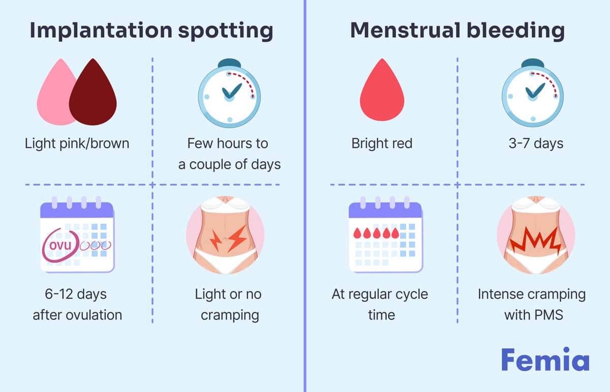 Watery period blood A sign of pregnancy or health issue? Femia Health