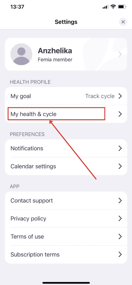 How do I edit my profile information? - Femia Health